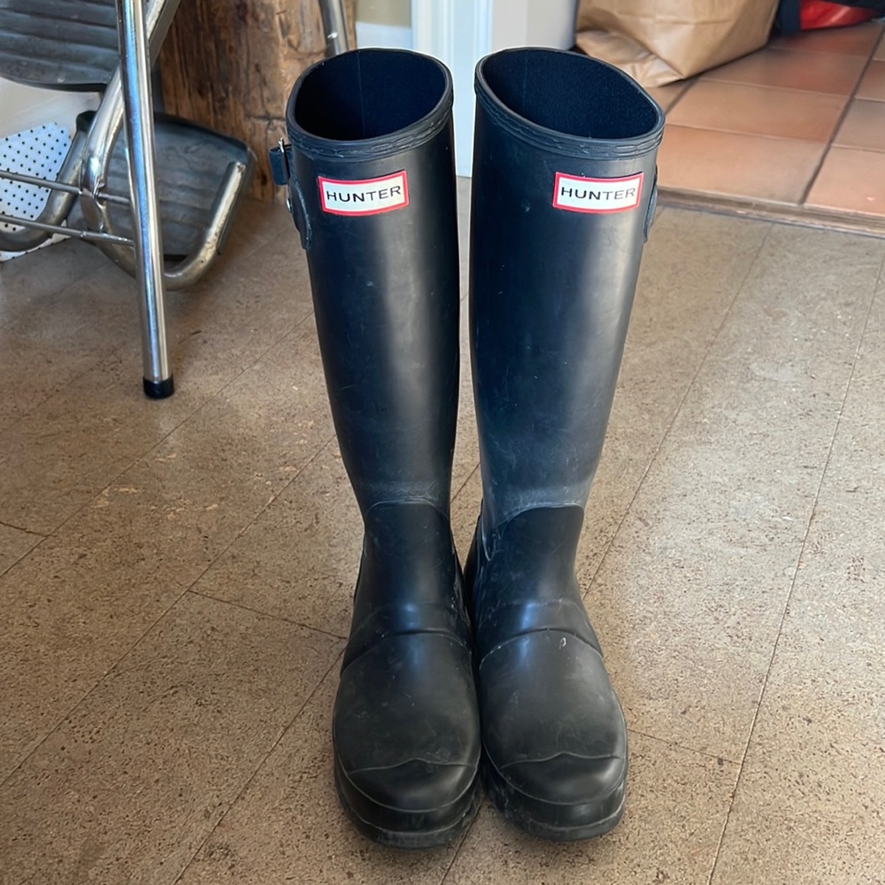 Hunter rain boots